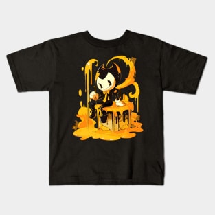 bendy the ink machine Kids T-Shirt